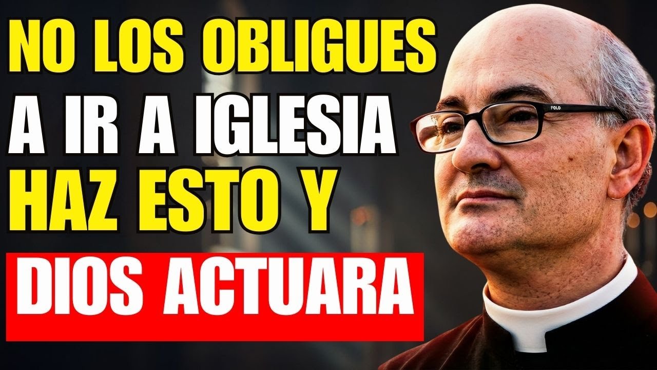 ¿Cansado de obligarlos a ir a la Iglesia? El método del P. Fortea que toca el corazón sin peleas