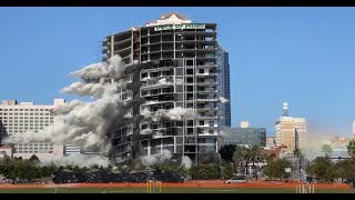 The Berkman II is imploded in Jacksonville