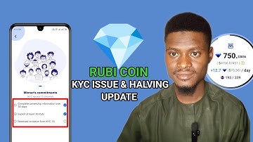 Rubi Coin KYC Issue And Halving Update