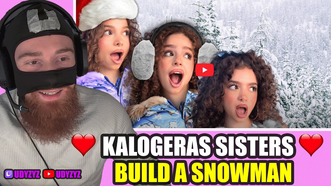 UDYZYZ REACTION to KALOGERAS SISTERS | BUILD A SNOWMAN