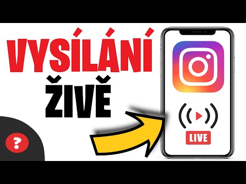 Jak VYSÍLAT ŽIVE NA na INSTAGRAMU | Návod | Instagram / MOBIL