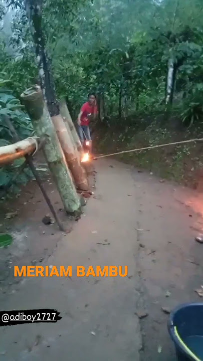 meriam bambu auto meledak #lucu #lucu #anak #bermain #bermainsambilbelajar