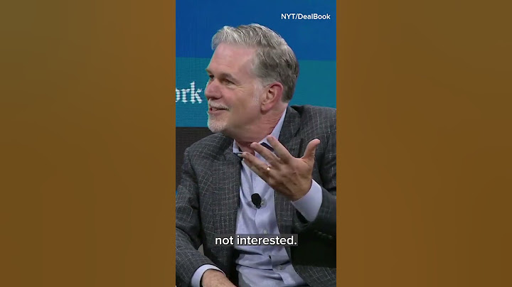 Netflix CEO Reed Hastings on Elon Musk #Shorts