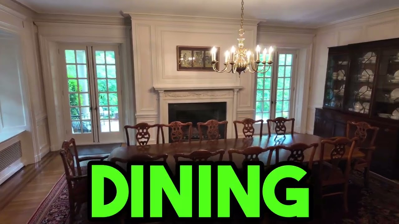 Touring a Mount Airy Mansion