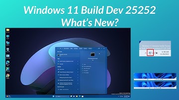Windows 11 Dev Build 25252: New Search and Start Menu UI, New Icon in System Tray, Fixes & More