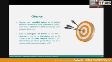 PROGRAMACIÓN, FORMULACIÓN Y EVALUACIÓN DE PROYECTOS DE INVERSIÓN PUBLICA INVIERTE.PE