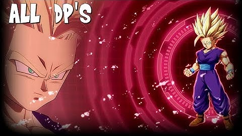 DBFZ - All Characters With DP