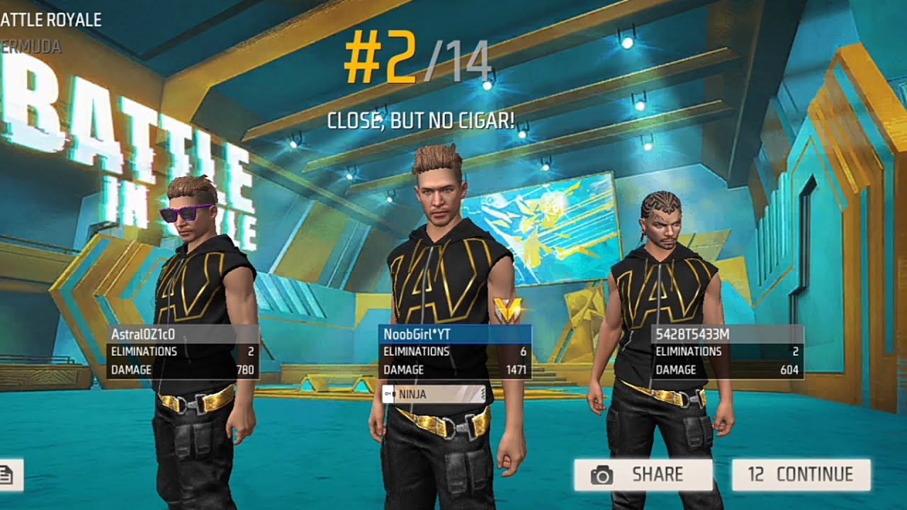 Free Fire | Close, But No Cigar 😅| 