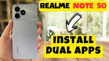Install Dual Apps Realme Note 50 || How to install dual apps || Dual apps settings
