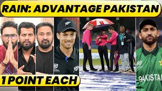 Download Lagu 🔴PAKISTAN VS NZ WASH OUT, PAK ESCAPE TOSS BLUNDER, SEMIS ADVANTAGE MP3