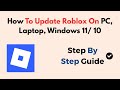 How To Update Roblox On PC, Laptop, Windows 11/ 10 - 2026