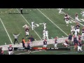 Ithaca player picks interception off Utica receiver's back