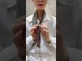 Neck gaiter knots that you can know at a glance. Daily tying of silk scarves. Combinations of lo