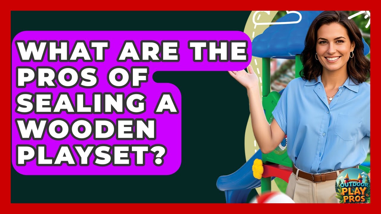 What Are The Pros Of Sealing A Wooden Playset? - Outdoor Play Pros