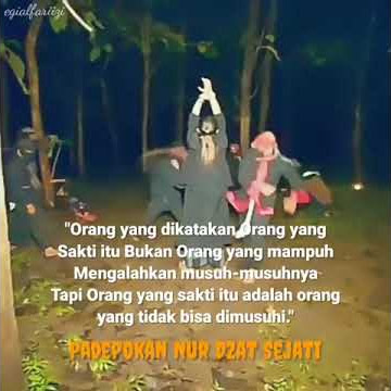 Story wa 30 detik Gus Samsudin. Orang yang sakti itu