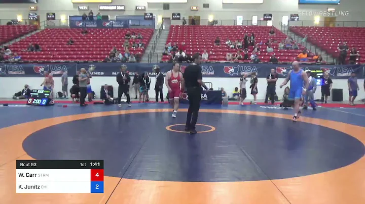 100 Lbs Semifinal - William Carr, Minnesota Storm ...