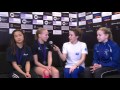 Interview Girls C Platform, Senet Diving Cup Eindhoven 2016