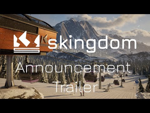 Skingdom: ski resort tycoon | Announcement Trailer