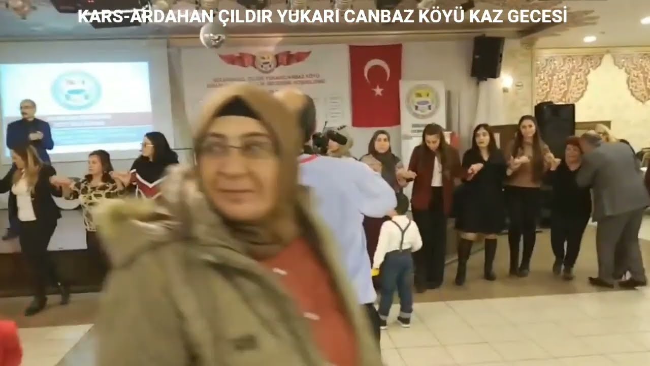 Kars Ardahan Çıldır Yukarı Canbaz Köyü Kaz Gecesi