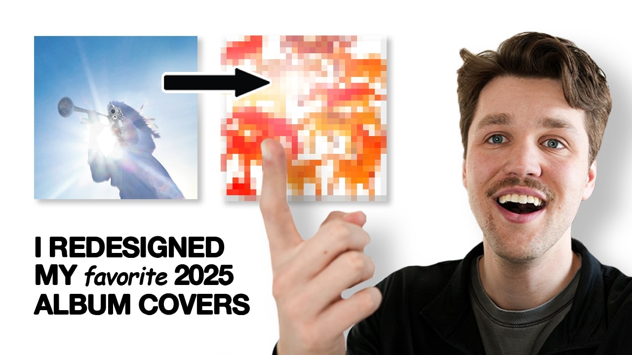I Redesigned My Favorite 2025 Album Covers