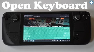 How To Pull Up Keyboard On Steam Deck In Desktop Mode - Easy