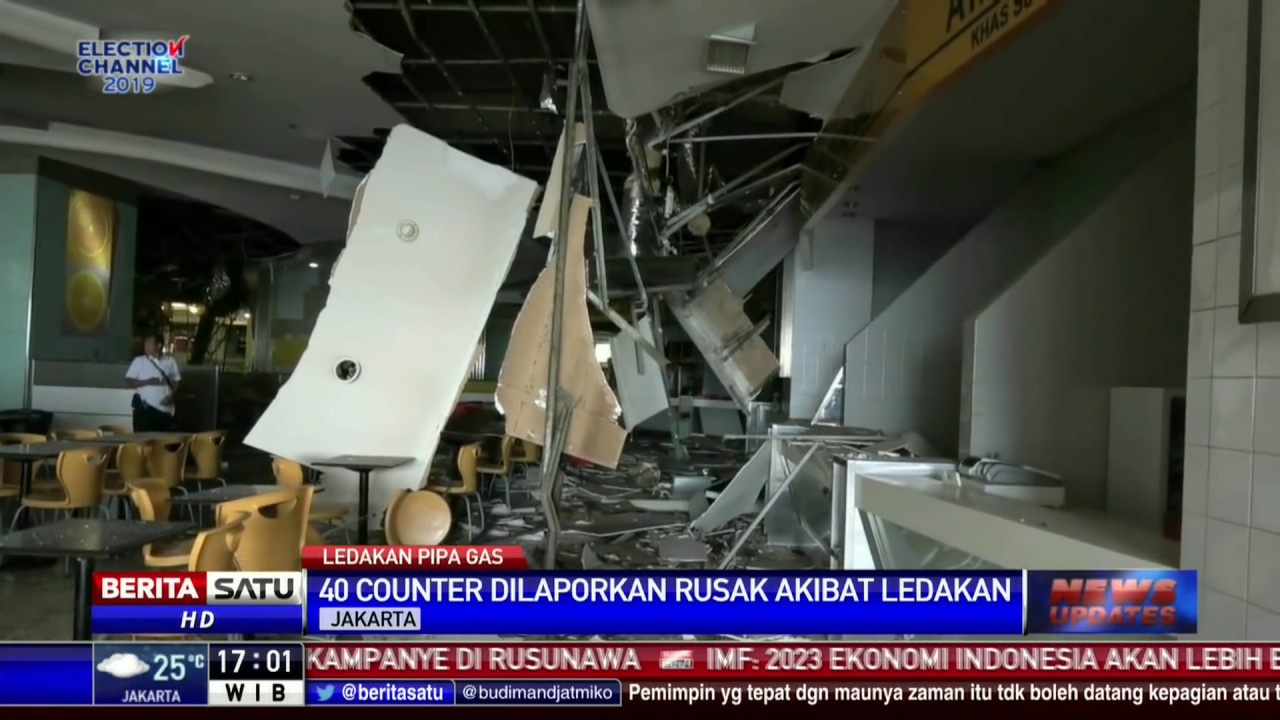 Korban Ledakan Mall Taman Anggrek Masih Dirawat