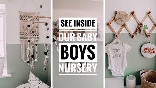 BABY BOYS NURSERY TOUR | Gender Neutral Baby Room
