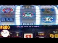 First Attempt - Fun to play🎰SIZZLING WILDS SLOT Max Bet $8, 5 Lines 3 Reels @ Barona Casino 赤富士スロット