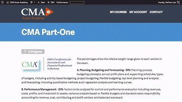 CMA Exam Part 1 - Cost and Variance Measures