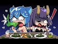 Bao  giri tries the most cursed food