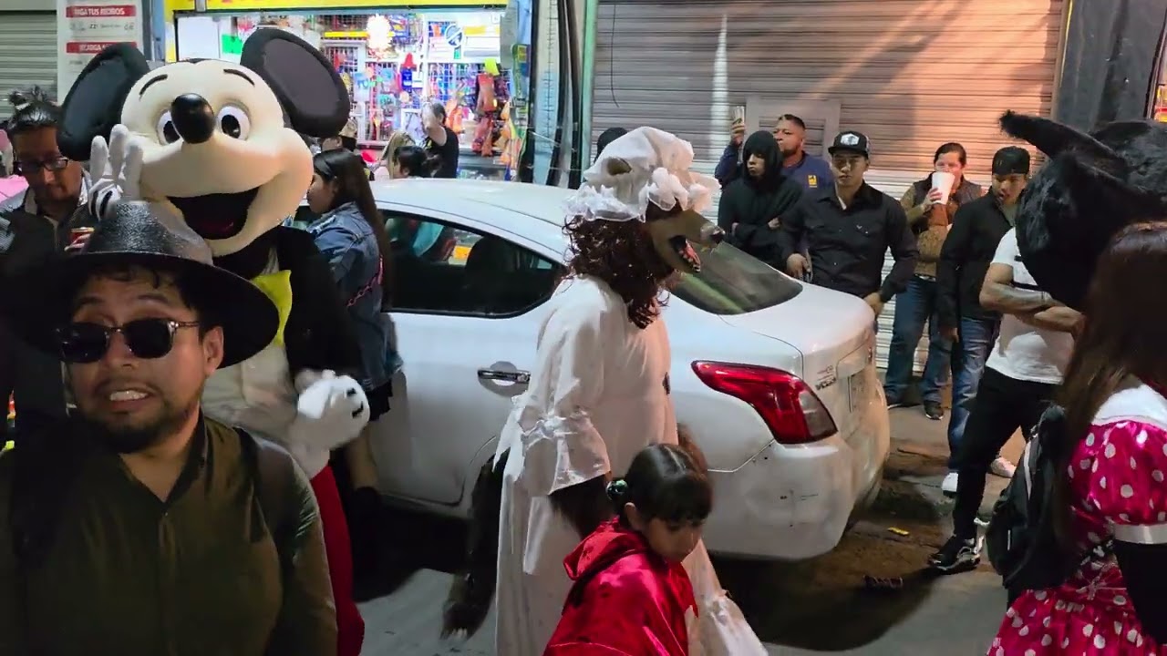 Carnaval San Sebastian Tecoloxtitlan 2026 Disfraces Los de la R/Banda Reyes de la noche/Tromba 