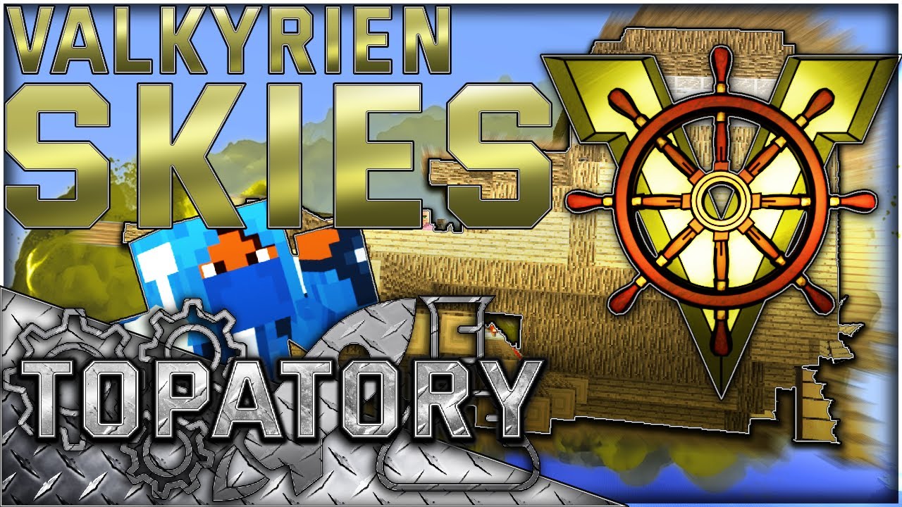 Valkyrien Skies Mod Showcase Minecraft Airships Topatory Youtube