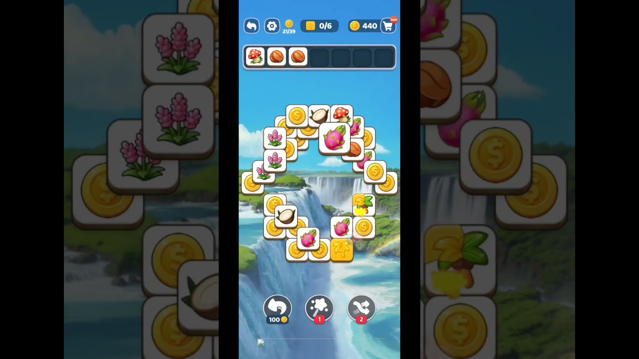 Tile Explorer Level 20 Gameplay | Tricky Tile Matching Puzzle Solved 🧩 bonus level 