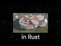 I built the Millennium Falcon in Rust