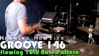Groove 146 flowing 16th note pattern