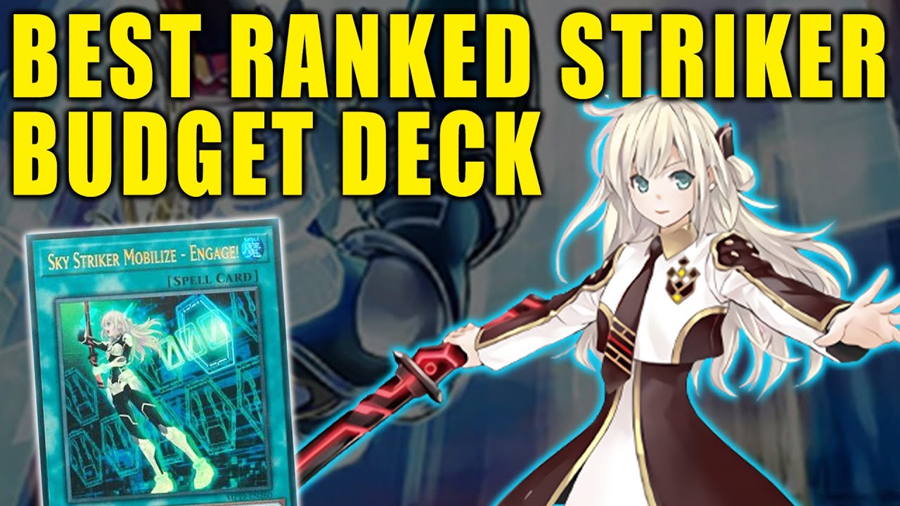 BEST BUDGET SKY STRIKER DECK FOR RANKED MASTER DUEL (+ UPGRADES)