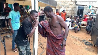 Father blesses son❤️Amazing. Coastal band on stage. Adadamu special. Akwankwaa hiani by Adu Kwasi