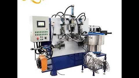 Automatic Hydraulic type Bucket Handle Making Machine