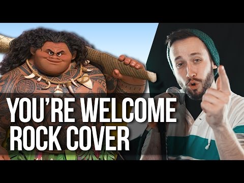 YOU'RE WELCOME - Disney's Moana (Pop Punk cover version) Jonathan Young