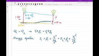 Open Channel FLow; Example 1-3