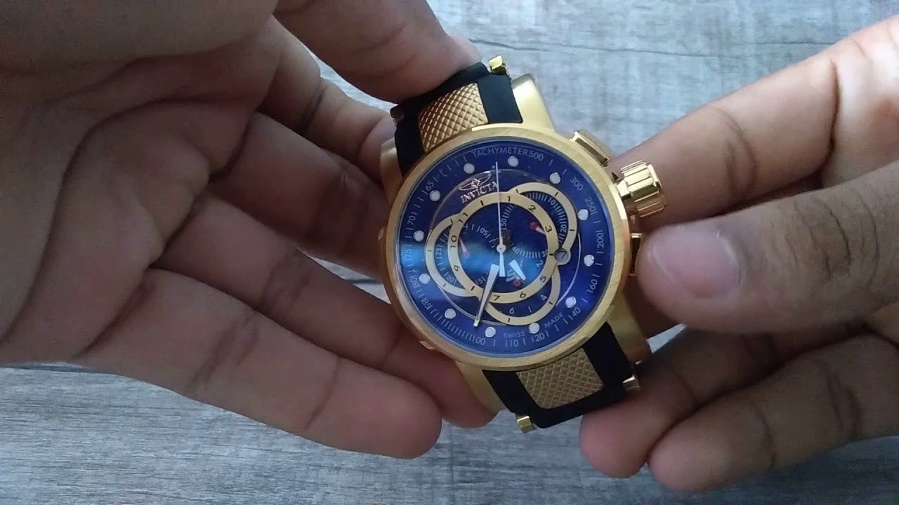 invicta s1 azul