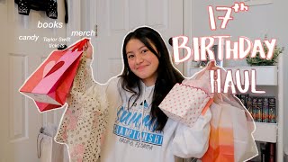 what I got for my 17th birthday HAUL!