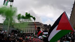بلجيكا تنتفض نصرة لفلسطين