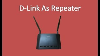 Configuring D-Link router as Repeater (Wired) || Range Extender (Wired)