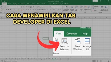 CARA MENAMPILKAN TAB DEVELOPER DI EXCEL