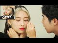 DOING EACH OTHER'S MAKEUP FOR THE FIRST TIME!! JENNIE !