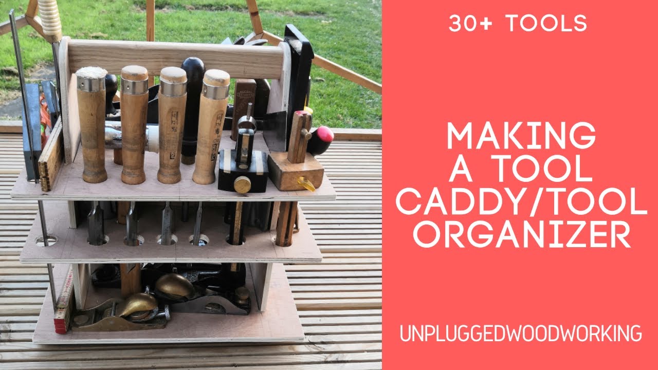 How to make a tool caddy/tool caddy organizer with hand tools