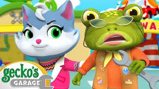 Kat and Grandma Save the Day | Gecko's Garage Brand New Episode | Truck Cartoons for Kids