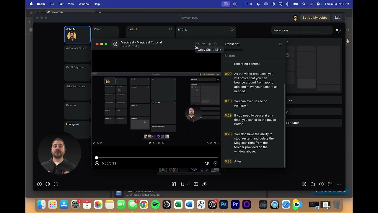 Roam Support | Magicast