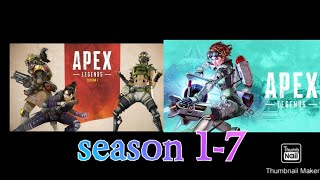 All Apex Legends Trailer season 1-7